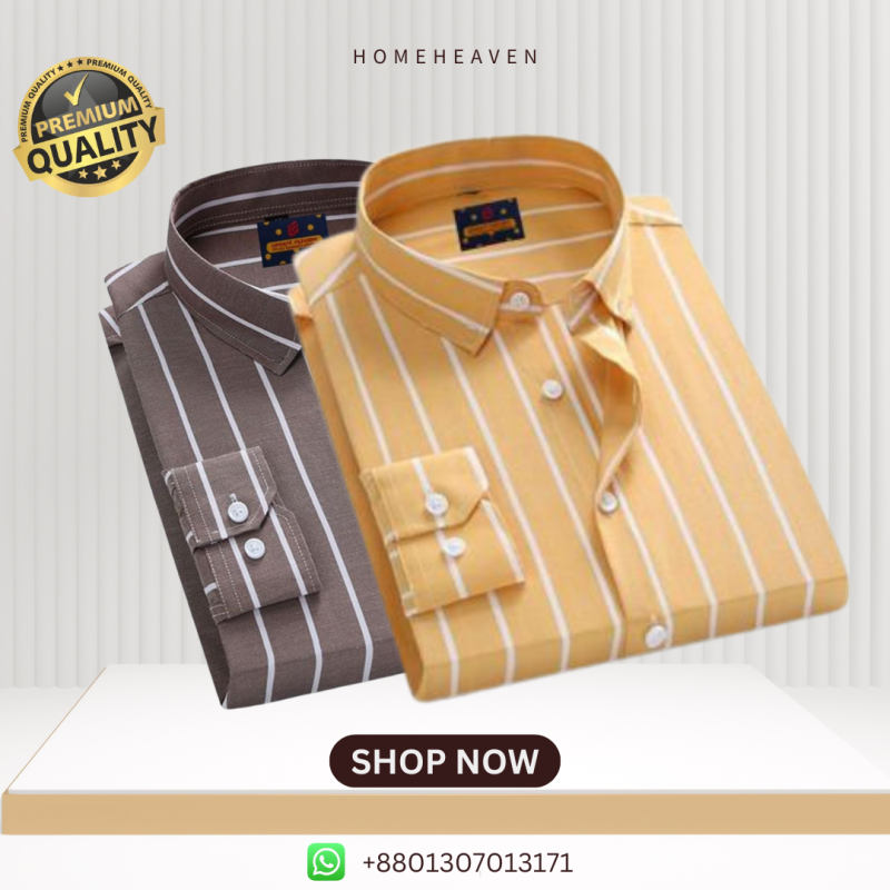 Men’s Premium Quality Stripe Shirt 2 pics - Image 19