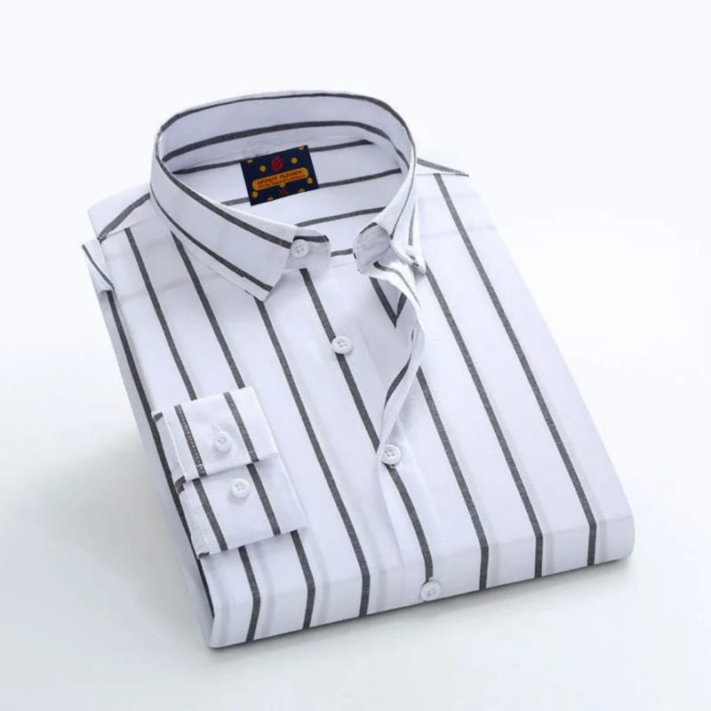 Men’s Premium Quality Stripe Shirt - Image 6