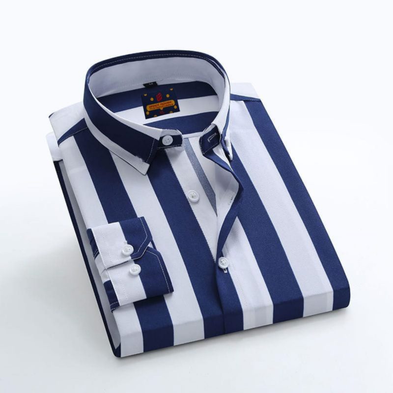 Men’s Premium Quality Stripe Shirt - Image 5
