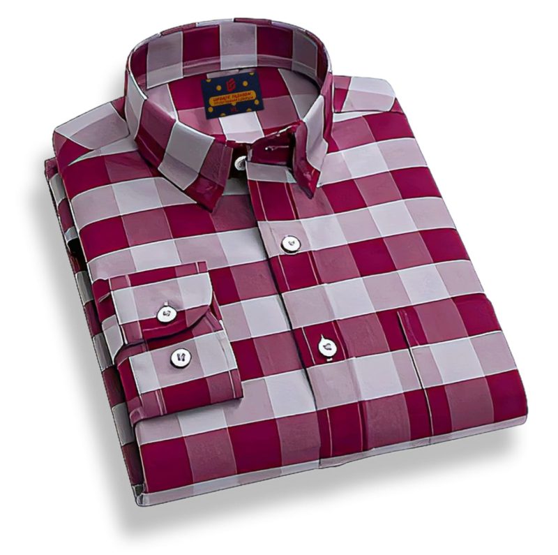 Men’s Premium Quality Check Shirt - Image 3